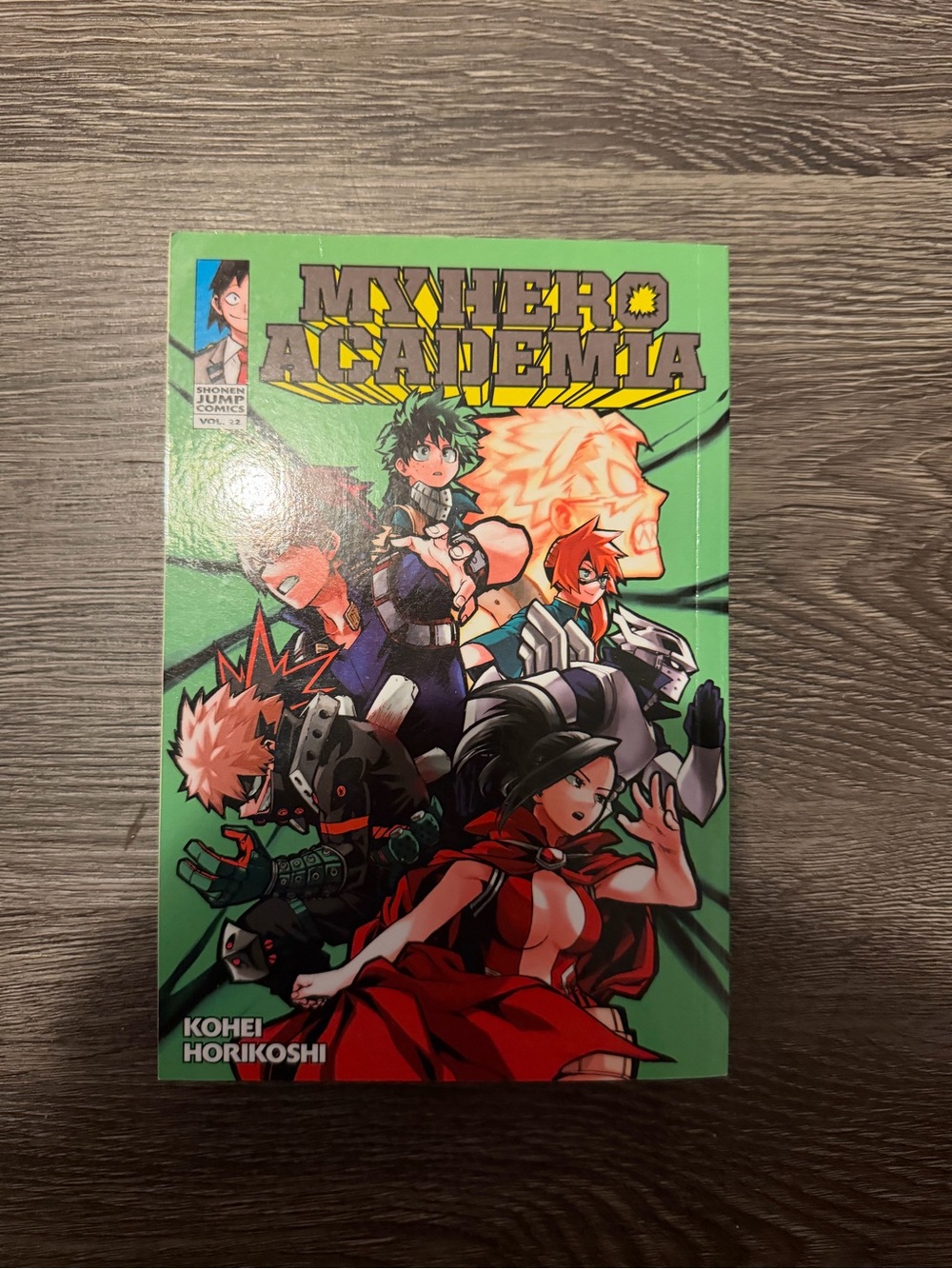 My Hero Academia Manga Volume - Green Cover